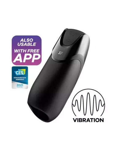 Men Vibration+ Connect App Okos Maszturbátor Okos vibrátorok Satisfyer