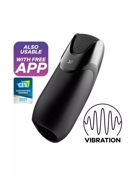 Men Vibration+ Connect App Okos Maszturbátor Okos vibrátorok Satisfyer Men Vibration+ Connect App Okos Maszturbátor Okos vibrátorok Satisfyer