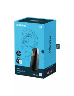 Men Vibration+ Connect App Okos Maszturbátor Okos vibrátorok Satisfyer