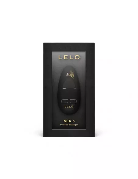 Nea 3 Pitch Black Mini Vibrátor Mini vibrátorok és tojások Lelo