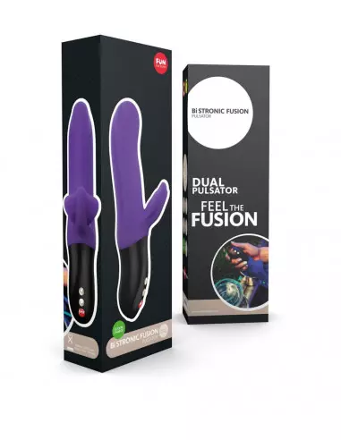 Bi Stronic Fusion Violet Vibrátor Nonfiguratív vibrátorok Fun Factory