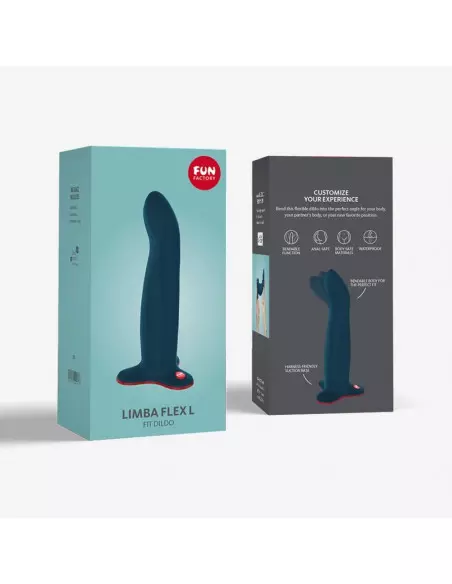 LIMBA FLEX L Velvet Blue Dildó Dongok - Dildók Fun Factory