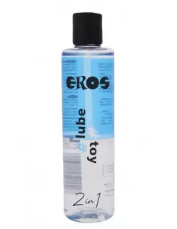 EROS 2in1 Lube Toy 250 ml Síkosító Vízbázisú síkosítók Eros