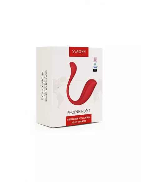 Phoenix Neo 2 Vibrátor Nonfiguratív vibrátorok Svakom