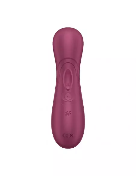 Pro 2 Generation 3 with Liquid Air Wine Red Okos Csiklóizgató Okos vibrátorok Satisfyer Pro 2 Generation 3 with Liquid Air Wine Red Okos Csiklóizgató Okos vibrátorok Satisfyer