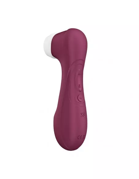 Pro 2 Generation 3 with Liquid Air Wine Red Okos Csiklóizgató Okos vibrátorok Satisfyer Pro 2 Generation 3 with Liquid Air Wine Red Okos Csiklóizgató Okos vibrátorok Satisfyer
