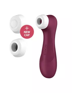 Pro 2 Generation 3 with Liquid Air Wine Red Okos Csiklóizgató Okos vibrátorok Satisfyer 2
