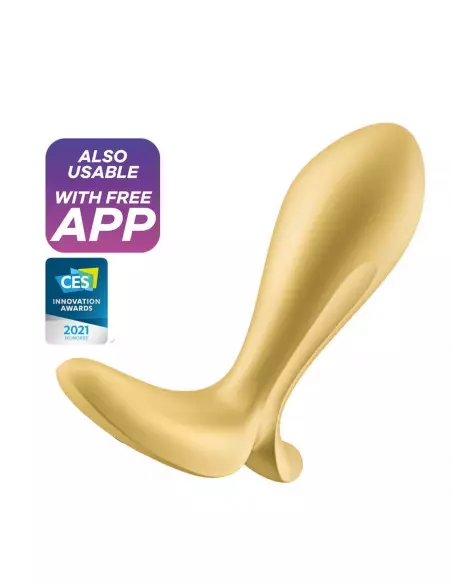 Intensity Plug Gold Fenékdugó Okos vibrátorok Satisfyer Intensity Plug Gold Fenékdugó Okos vibrátorok Satisfyer