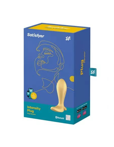 Intensity Plug Gold Fenékdugó Okos vibrátorok Satisfyer