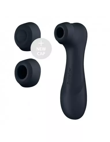 Pro 2 Generation 3 with Liquid Air Black Okos Csiklóizgató Okos vibrátorok Satisfyer