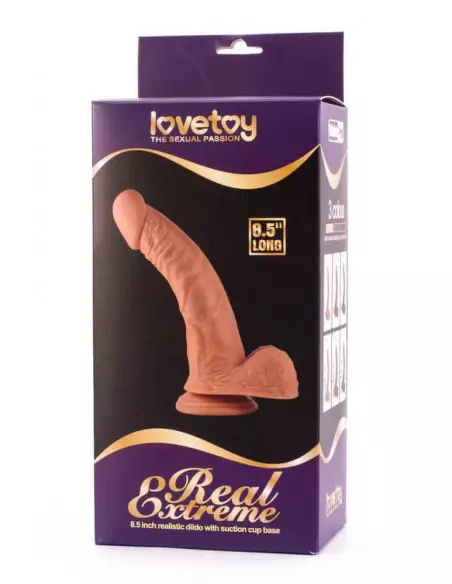 8.5" Real Extreme 5 Dildó Dongok - Dildók Lovetoy