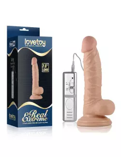 7.5" Real Extreme Vibrátor Realisztikus vibrátorok Lovetoy