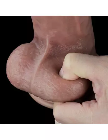 10.5'' Dual Layered Platinum Silicone Cock Dildó Dongok - Dildók Lovetoy