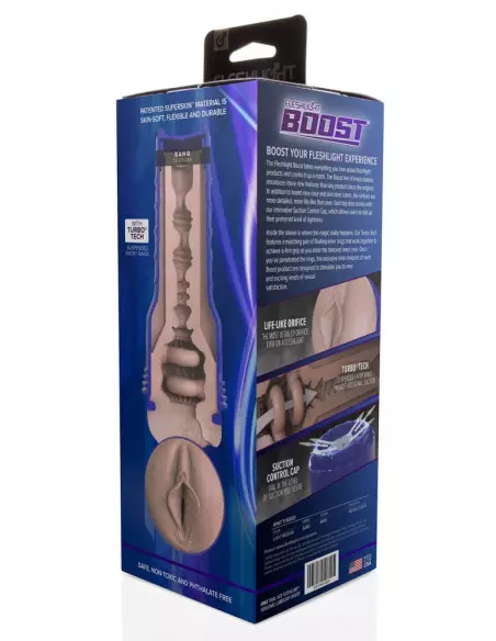 Fleshlight Boost Bang LM Flesh (RP) Maszturbátor Férfi maszturbátorok Fleshlight