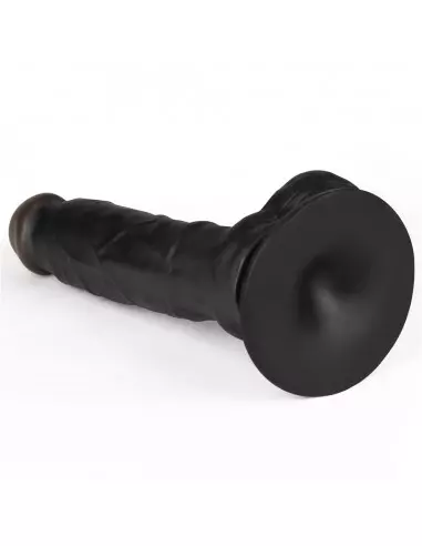 Easy Strapon Set 7.5" Black Felcsatolható Dildó Felcsatolható eszközök Lovetoy