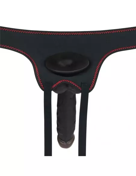 Easy Strapon Set 7.5" Black Felcsatolható Dildó Felcsatolható eszközök Lovetoy Easy Strapon Set 7.5" Black Felcsatolható Dildó Felcsatolható eszközök Lovetoy