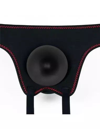 Easy Strapon Set 8.5" Black Felcsatolható Dildó Felcsatolható eszközök Lovetoy