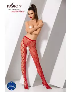 S008 Vörös Harisnya Harisnyák - Harisnyatartók Passion