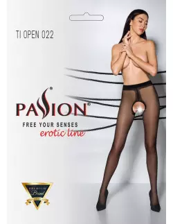 TIOPEN 022 Fekete Harisnya S/M 1/2 (20 den) Harisnyák - Harisnyatartók Passion