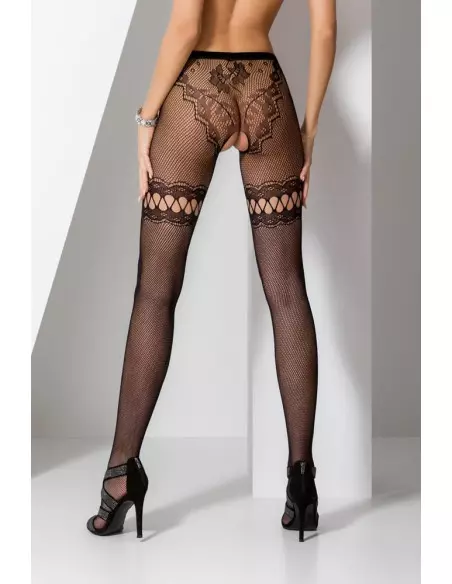 S015 Fekete Harisnya Harisnyák - Harisnyatartók Passion