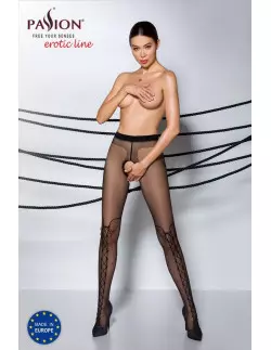 TIOPEN 009 Fekete Harisnya S/M 1/2 (20 den) Harisnyák - Harisnyatartók Passion