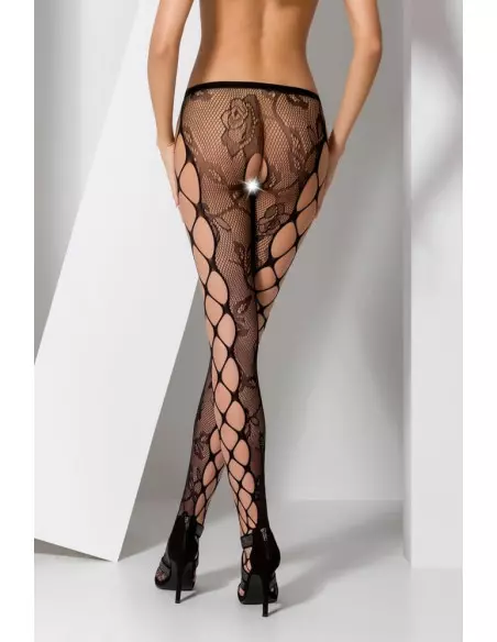 S008 Fekete Harisnya Harisnyák - Harisnyatartók Passion