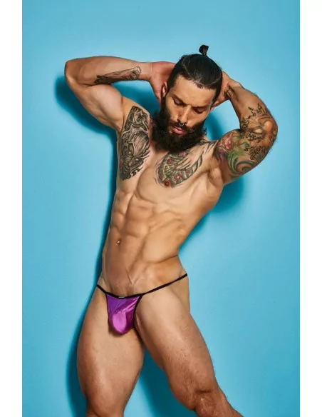 C4M Gstring-PinkSkai-XL Férfi Tanga Férfi ruházat Cut4Men