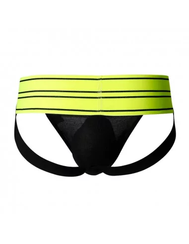 C4M - Rugby Jockstrap-NeonLime-L Férfi Alsó Férfi ruházat Cut4Men