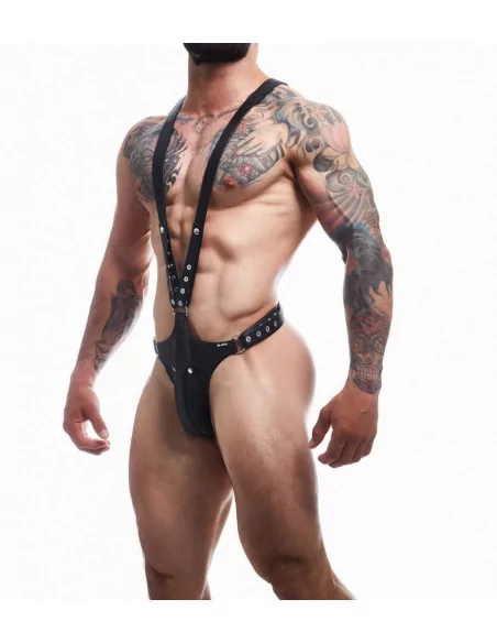 BL4CK by C4M - Dungeon Black Harness One Size Férfi ruházat Cut4Men