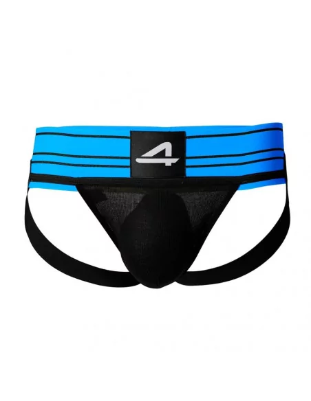 C4M - Rugby Jockstrap Electric Blue L Férfi Alsó Férfi ruházat Cut4Men