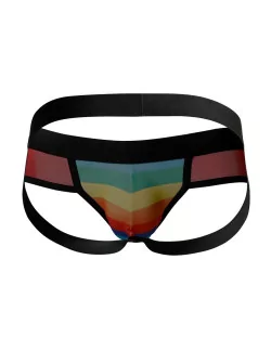 C4M-Mixed Jockstrap Rainbow M Férfi Alsó Férfi ruházat Cut4Men 2