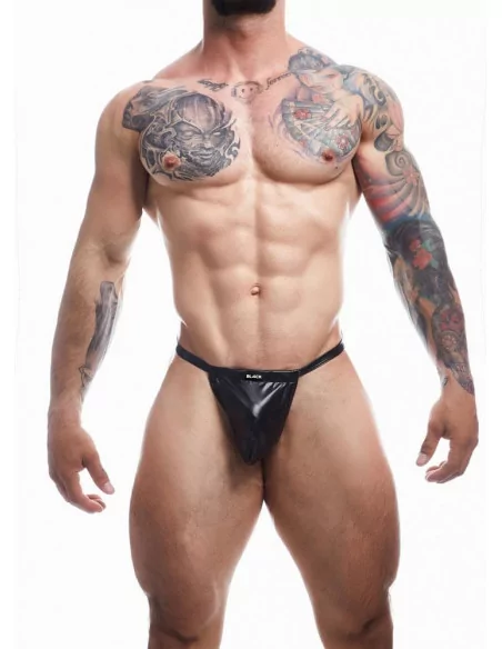 BL4CK by C4M- Boost Black L Férfi Tanga Férfi ruházat Cut4Men