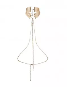 Désir Métalique Fém Nyakörv Arany Erotikus kiegészítők Bijoux Indiscrets