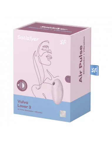 Vulva Lover 3 pink Csiklóizgató Csiklóizgatók Satisfyer