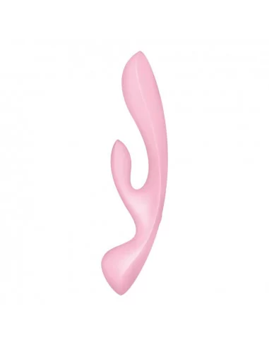 Triple Oh pink Vibrátor Nonfiguratív vibrátorok Satisfyer