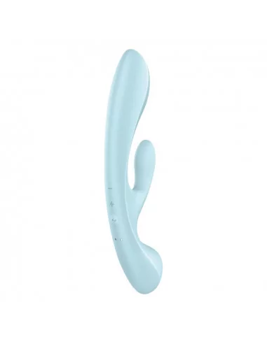Triple Oh light blue Vibrátor Nonfiguratív vibrátorok Satisfyer