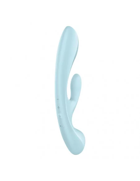 Triple Oh light blue Vibrátor Nonfiguratív vibrátorok Satisfyer