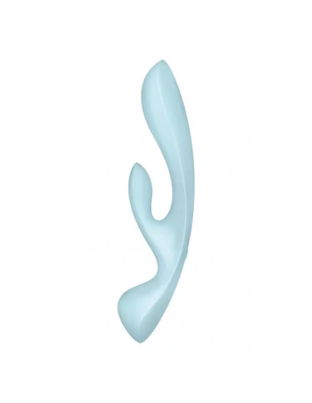 Triple Oh light blue Vibrátor Nonfiguratív vibrátorok Satisfyer