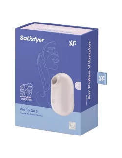 Pro To Go 2 beige Csiklóizgató Csiklóizgatók Satisfyer