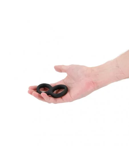 Renegade - Twofold - Black Péniszgyűrű Péniszgyűrűk - Mandzsetták NS Toys