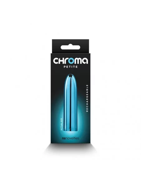 Chroma Petite - Bullet - Teal Vibrátor Mini vibrátorok és tojások NS Toys