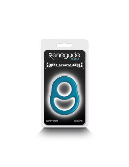 Renegade - Cradle - Teal Péniszgyűrű Péniszgyűrűk - Mandzsetták NS Toys