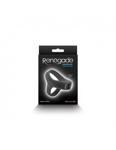 Renegade - Emperor - Black Péniszgyűrű Péniszgyűrűk - Mandzsetták NS Toys