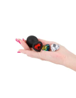 Glams Xchange - Heart - Medium Fenékdugó Fenékdugók NS Toys 2