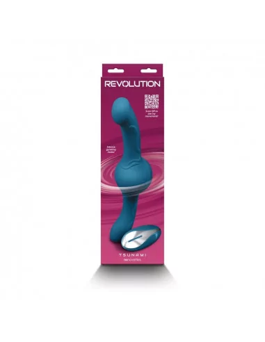 Revolution - Tsunami - Teal Vibrátor Nonfiguratív vibrátorok NS Toys
