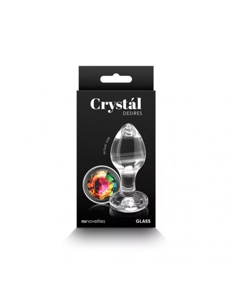 Crystal - Desires - Rainbow Gem - Medium Genékdugó Fenékdugók NS Toys