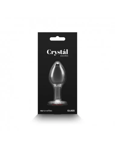 Crystal - Desires - Red Heart - Medium Fenékdugó Fenékdugók NS Toys