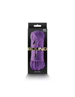 Bound - Rope - Purple Kötél Bilincsek - Kötözők NS Toys