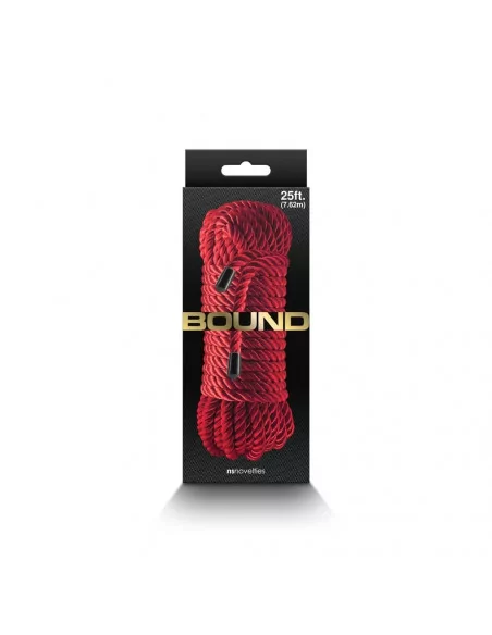 Bound - Rope - Red Kötél Bilincsek - Kötözők NS Toys