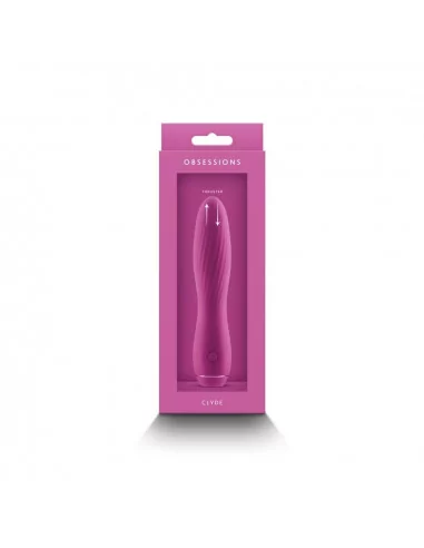 Obsession - Clyde - Dark Pink Vibrátor Nonfiguratív vibrátorok NS Toys